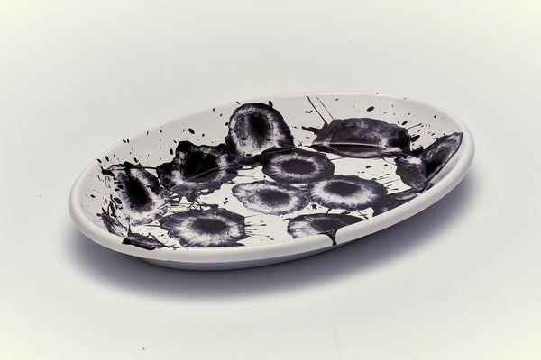 Floral Madness Oval Plate