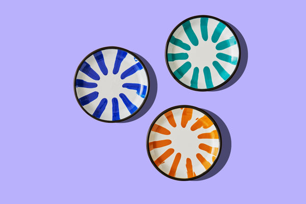 A Little Color Dessert Plate