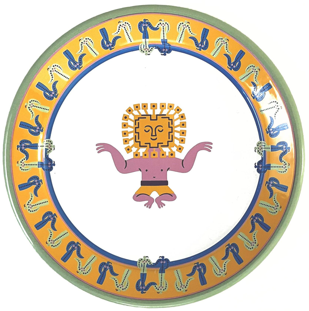 Cosmogenesis Sun King Green Plate – Sun King