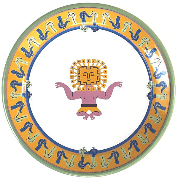 Cosmogenesis Sun King Green Plate
