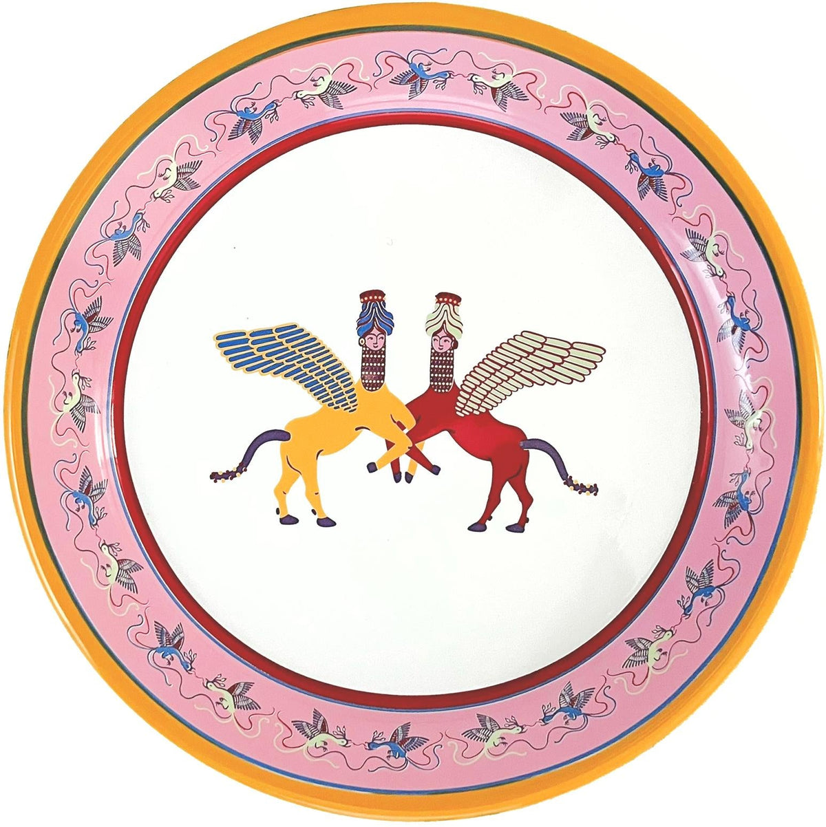 Cosmogenesis Lamassu Yellow Plate – Lamassu