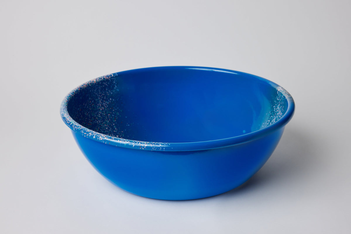 Flow Fest Large Serving Bowl – Blue