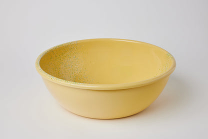 Flow Fest Large Serving Bowl – Yellow