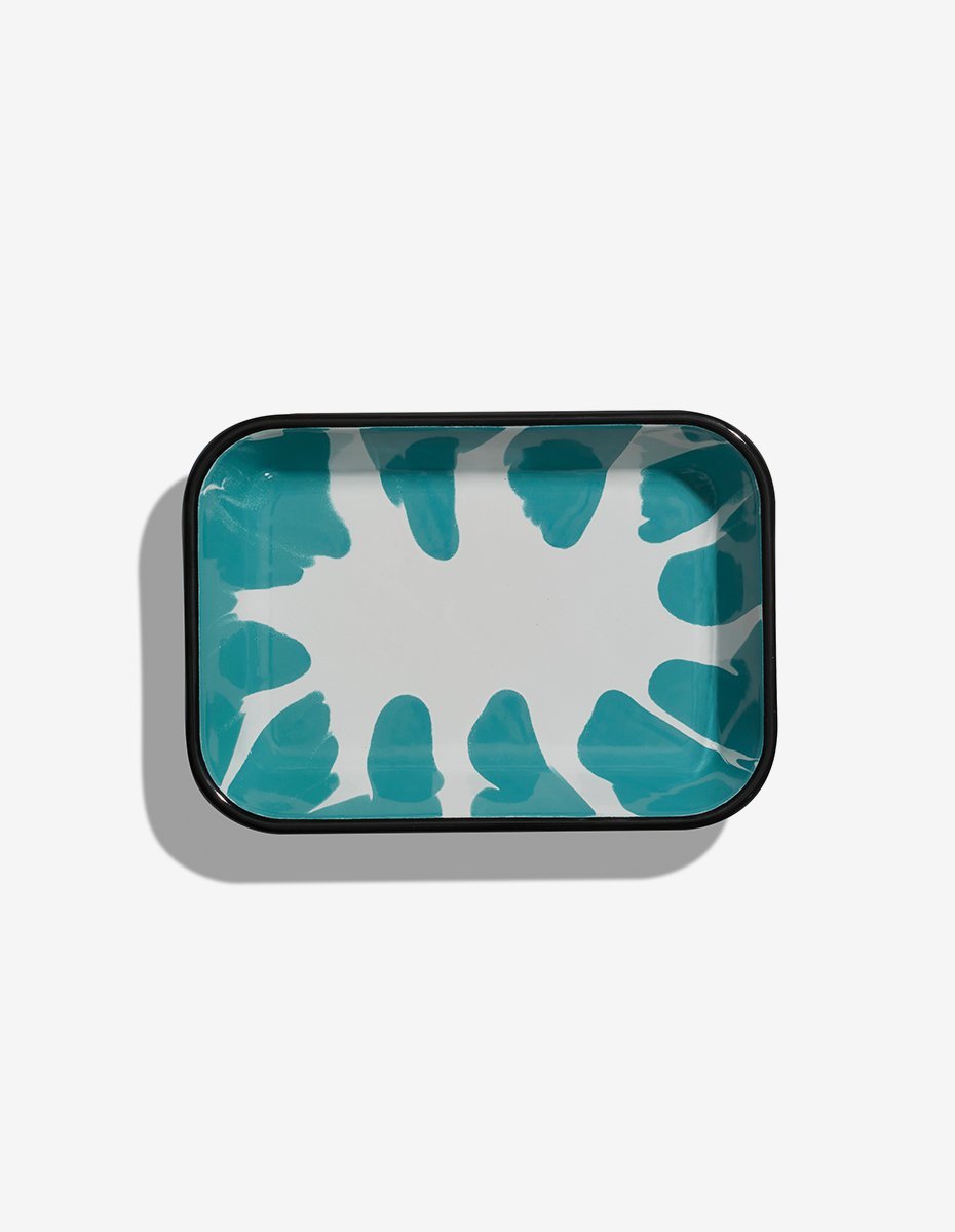 A Little Color Turquoise Green  Big Meze Plate (Box)