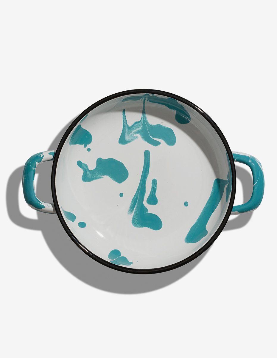 A Little Color Turquoise Green Frying Pan (Box)