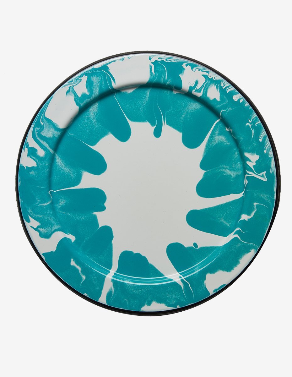 A Little Color Turquoise Green  Underplate (Box)
