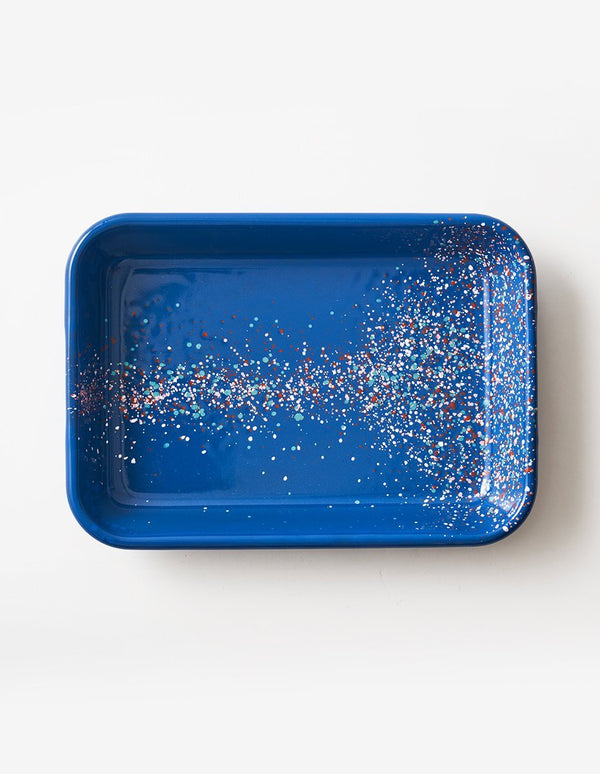 Flow Fest Blue Serving Tray (Box)