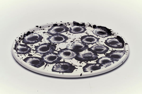 Floral Madness Round Tray II