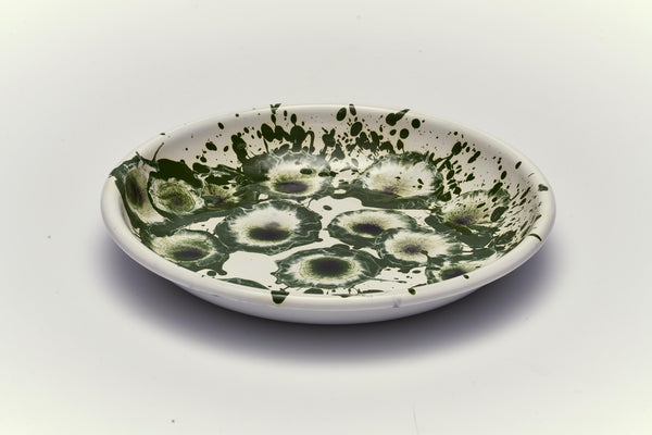 Floral Madness Green Big Plate (Box)