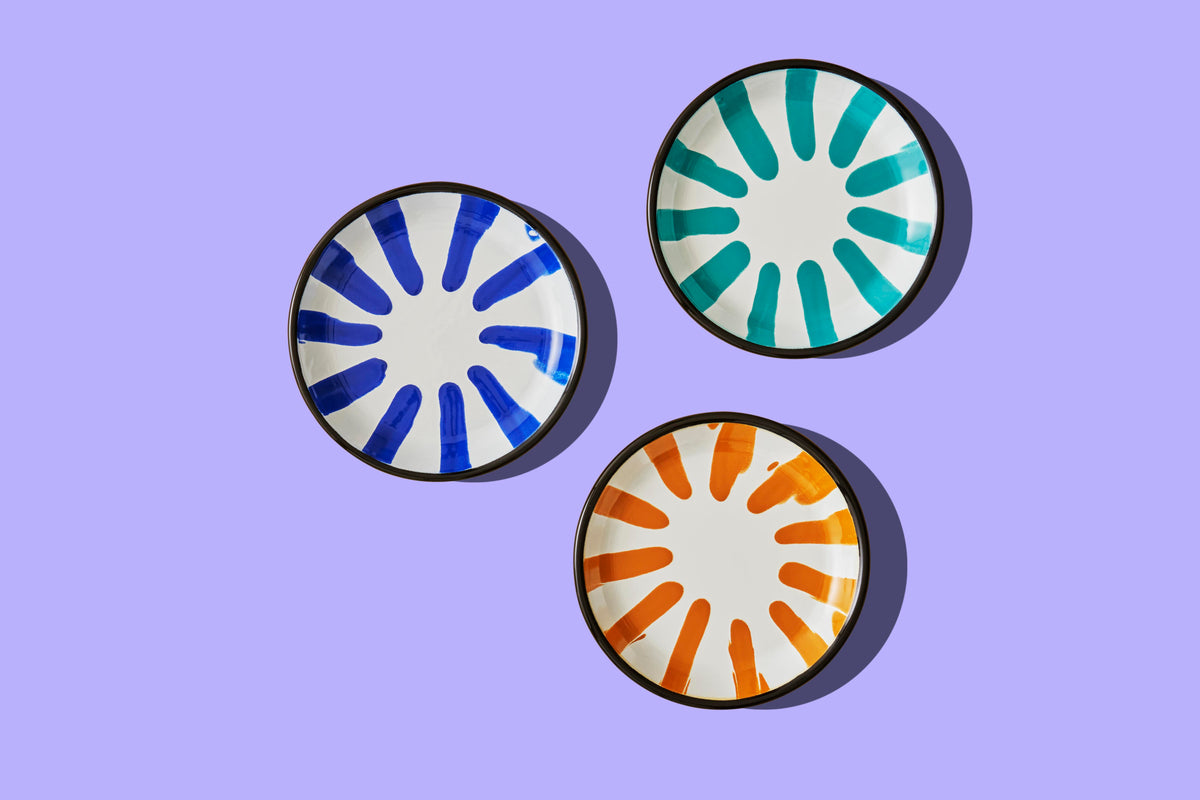 A Little Color Dessert Plate
