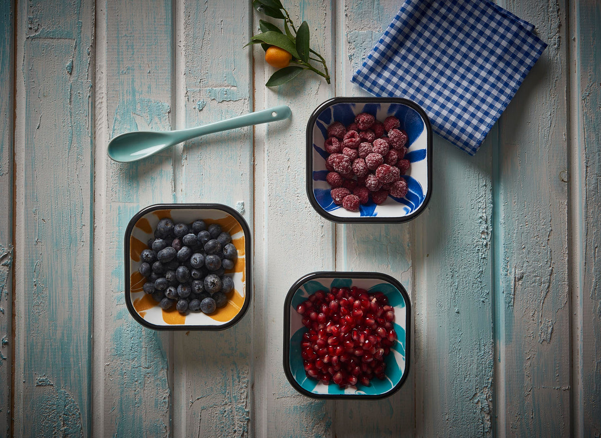 A Little Color Square Meze Plate