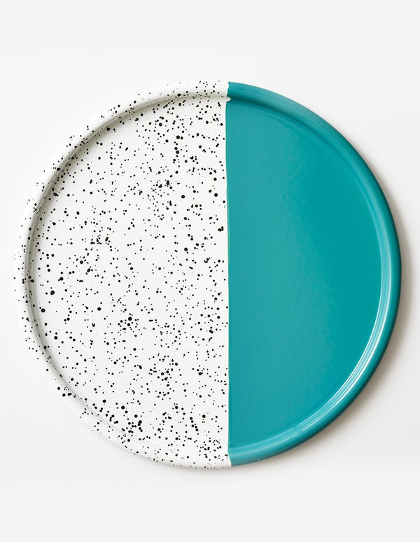 Mind-Pop Turquoise Green Round Tray II (Box)
