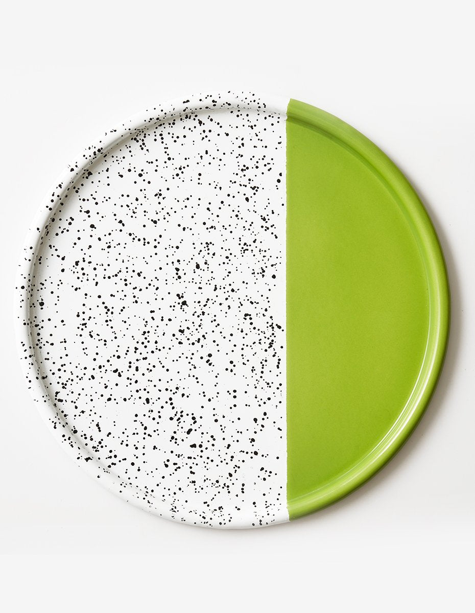 Mind-Pop Lime Green  Round Tray II (Box)
