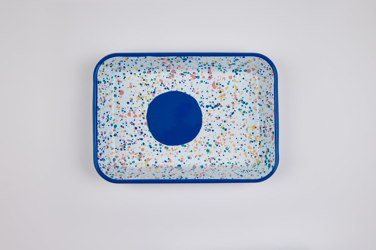 Wonder Wheel Blue Serving Tray (Box)
