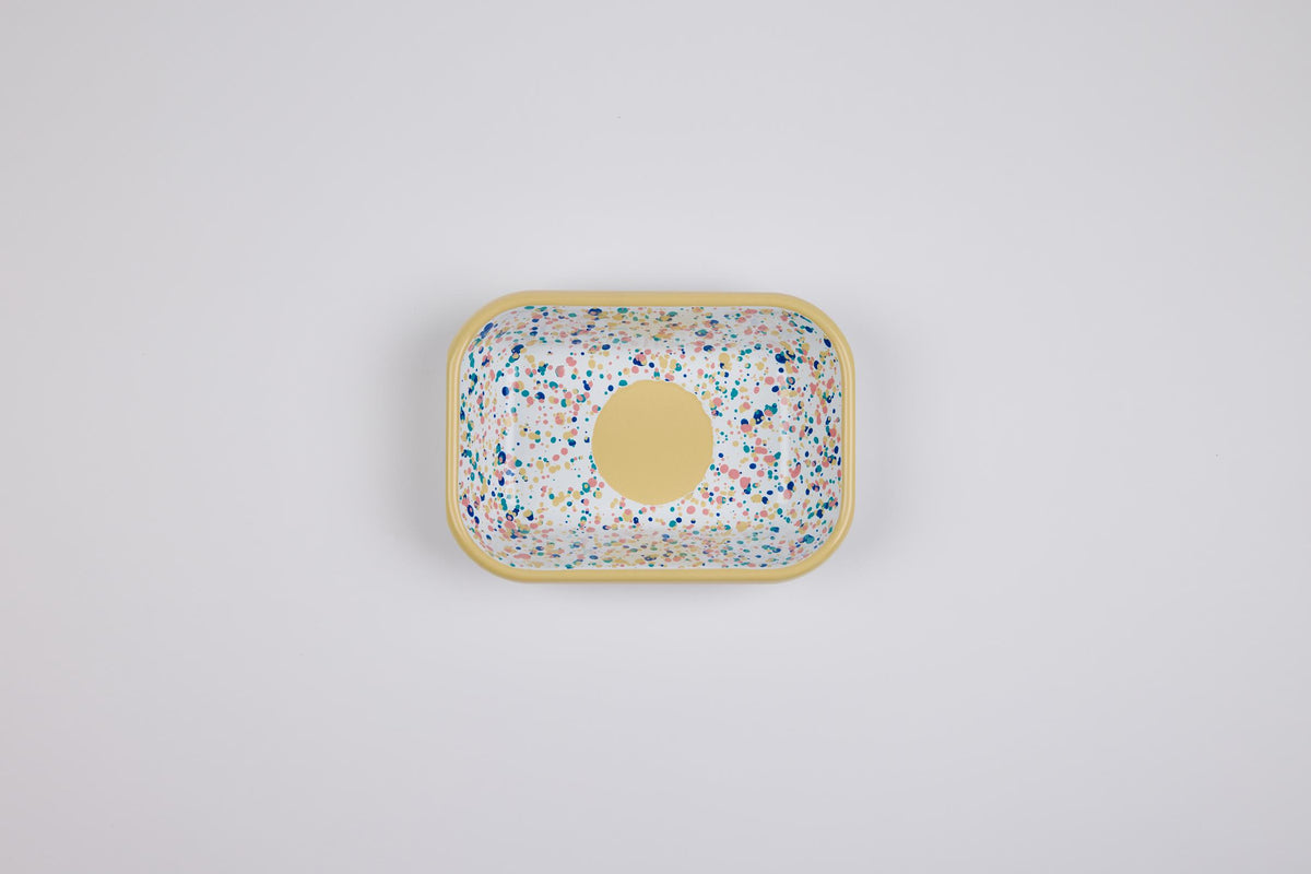 Wonder Wheel Yellow Small Meze Plate (Box)